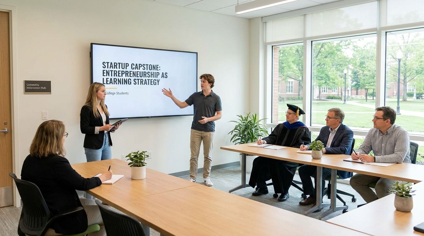 Student Entrepreneurship as a Learning Strategy: Startups as the New Senior Project