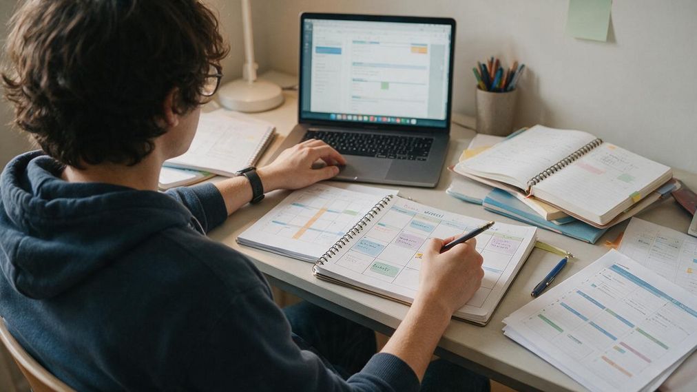 How to Build a 90-Day Skill Plan Around a Busy Semester